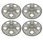 [US Warehouse] 4 PCS 17 inch Wheel Covers Rim Hub Caps 5 Spoke Full Hubs for Ford Fusion 2010 / 2012 45717S